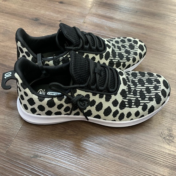 athletic works leopard sneakers